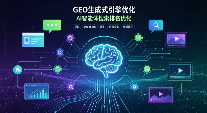 新乐市GEO 浪潮来袭：生成式引擎优化崛起，创作者争抢豆包、DeepSeek、元宝智能体流量入口